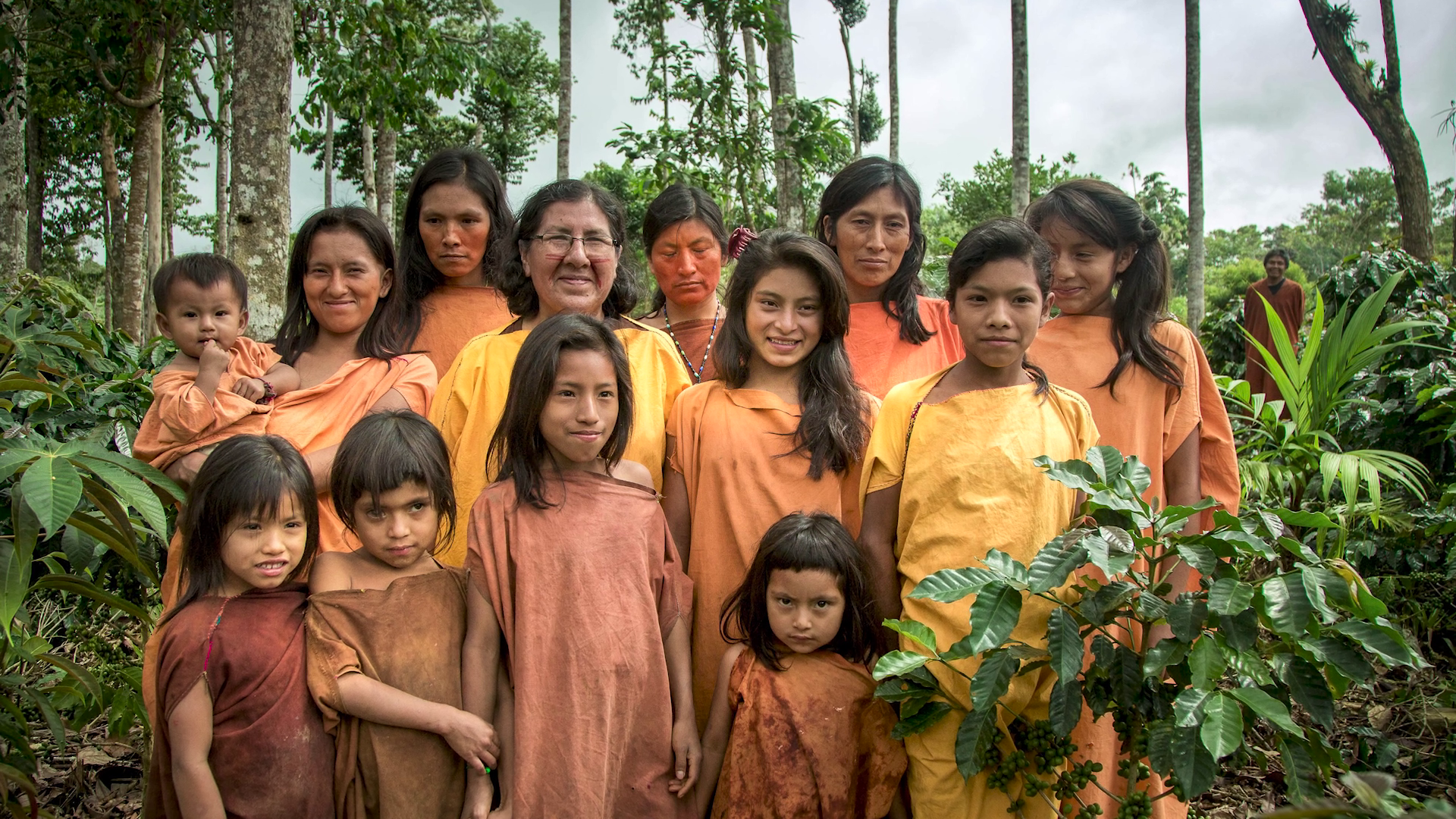 a group of people posing for a photo